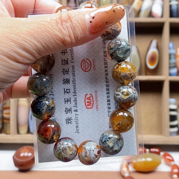 红***火未镶嵌颈饰玛瑙/玉髓