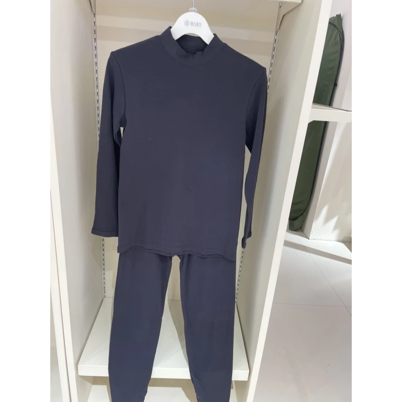 YZL-YF1600 纯棉套装 男士精棉中领内衣套（品牌代工）