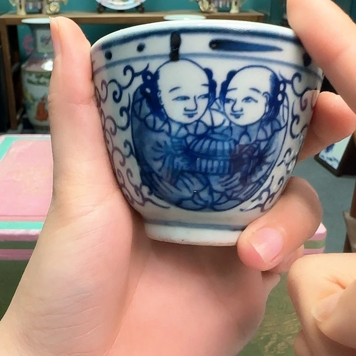 摆件景德镇陶瓷好好好