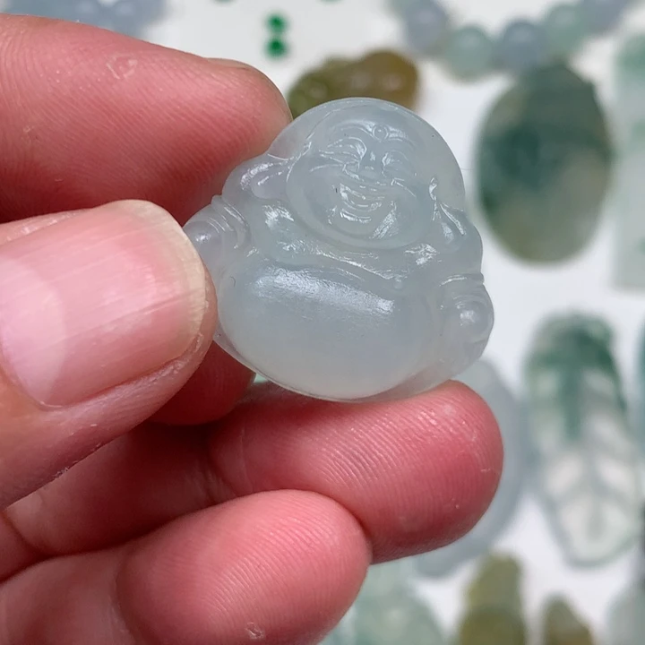 定制翡翠未镶嵌挂件