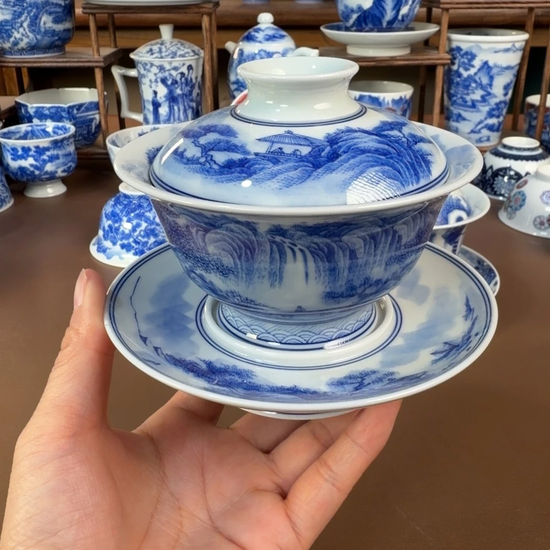景德镇陶瓷手工手绘