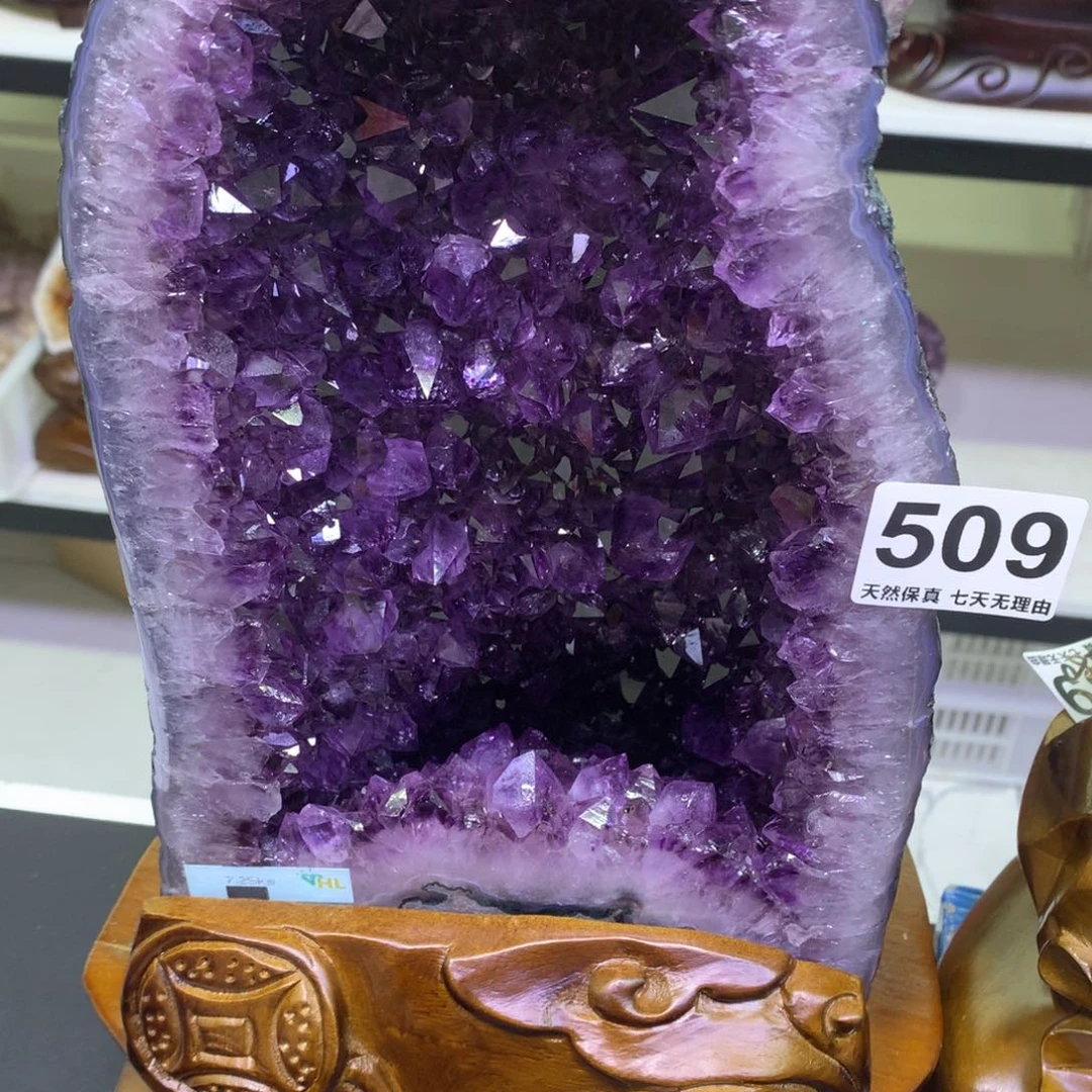 水晶水晶摆件未镶嵌山****8