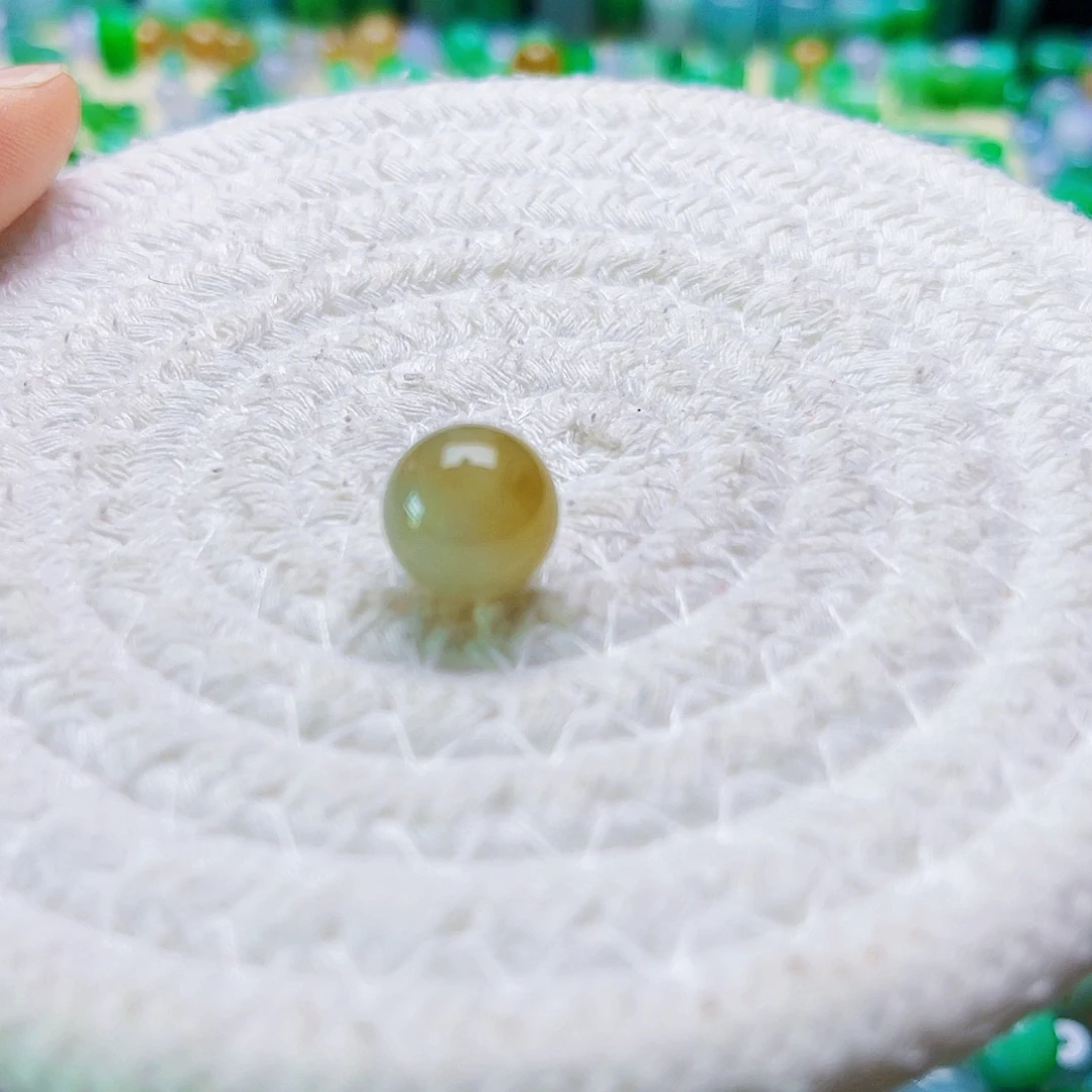 散珠翡翠卡11.2mm圆珠