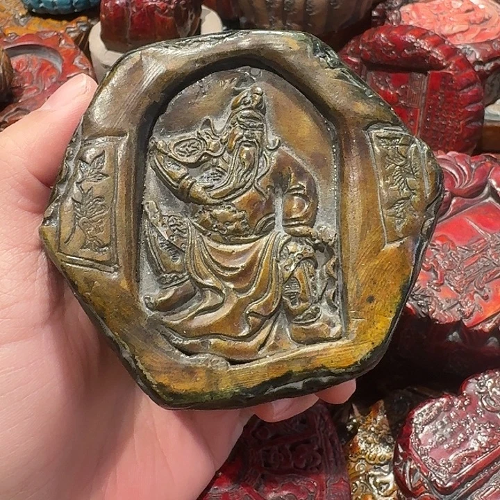 麻线鼓杯垫盖置茶宠