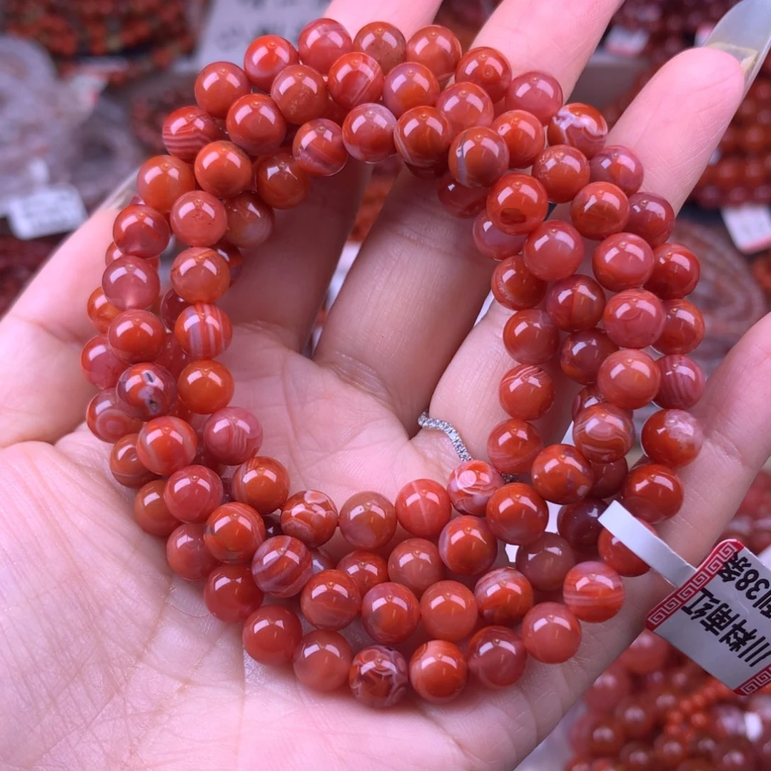 未镶嵌手链南红玛瑙23号福利卡7+