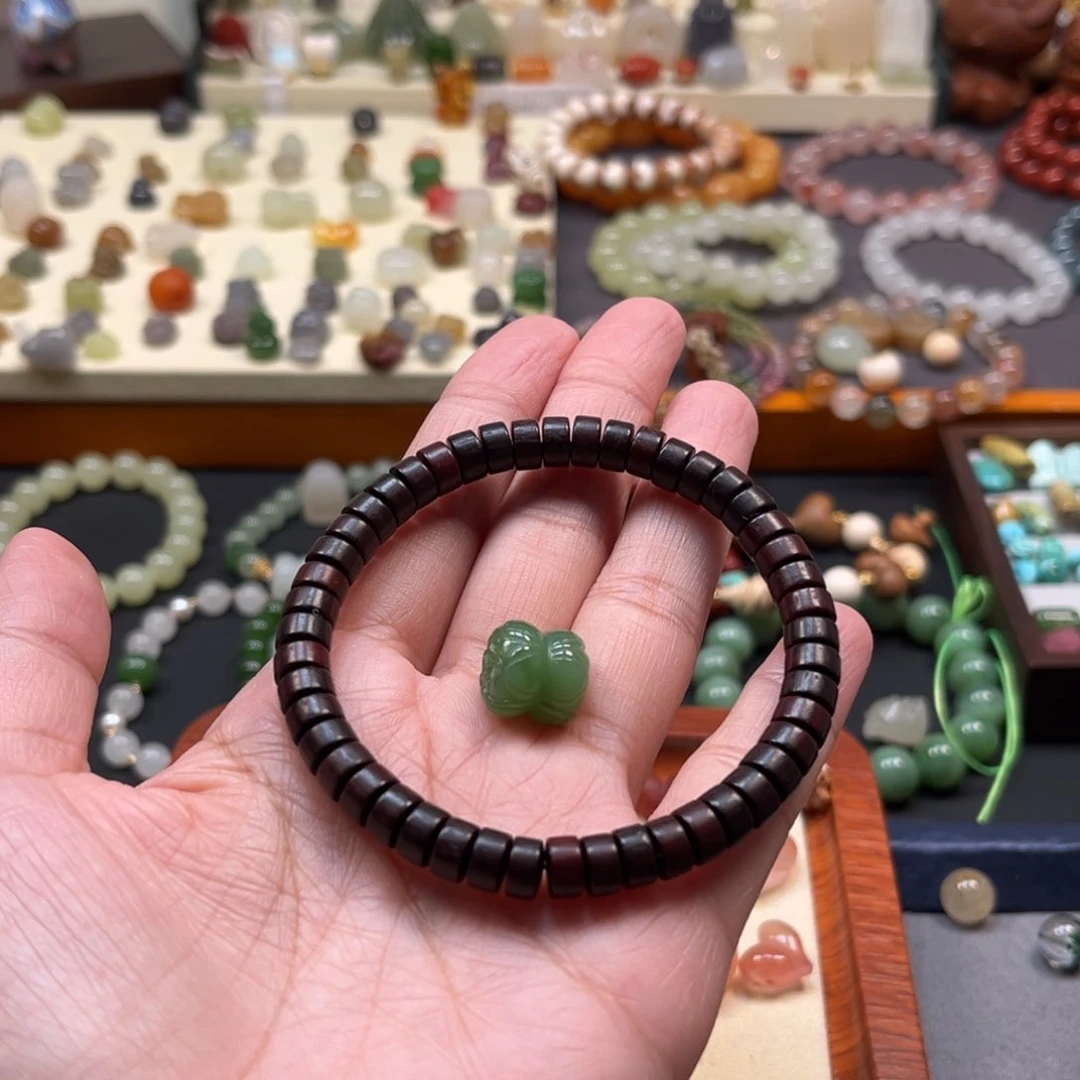 檀香紫檀（小叶紫檀）手串/手链杨*哈单圈手串