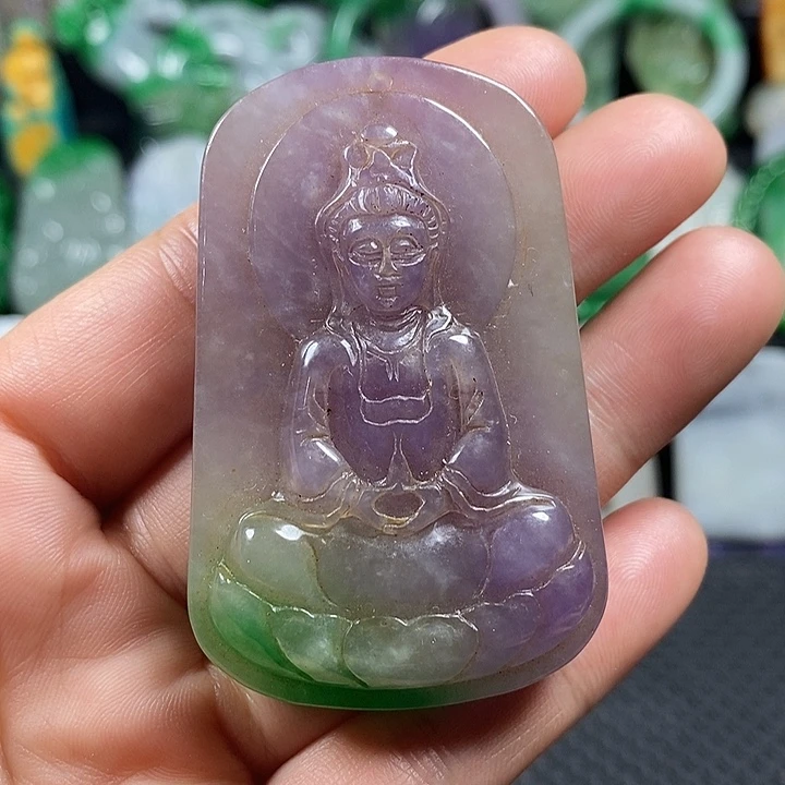 吊坠紫金钵盂菩提