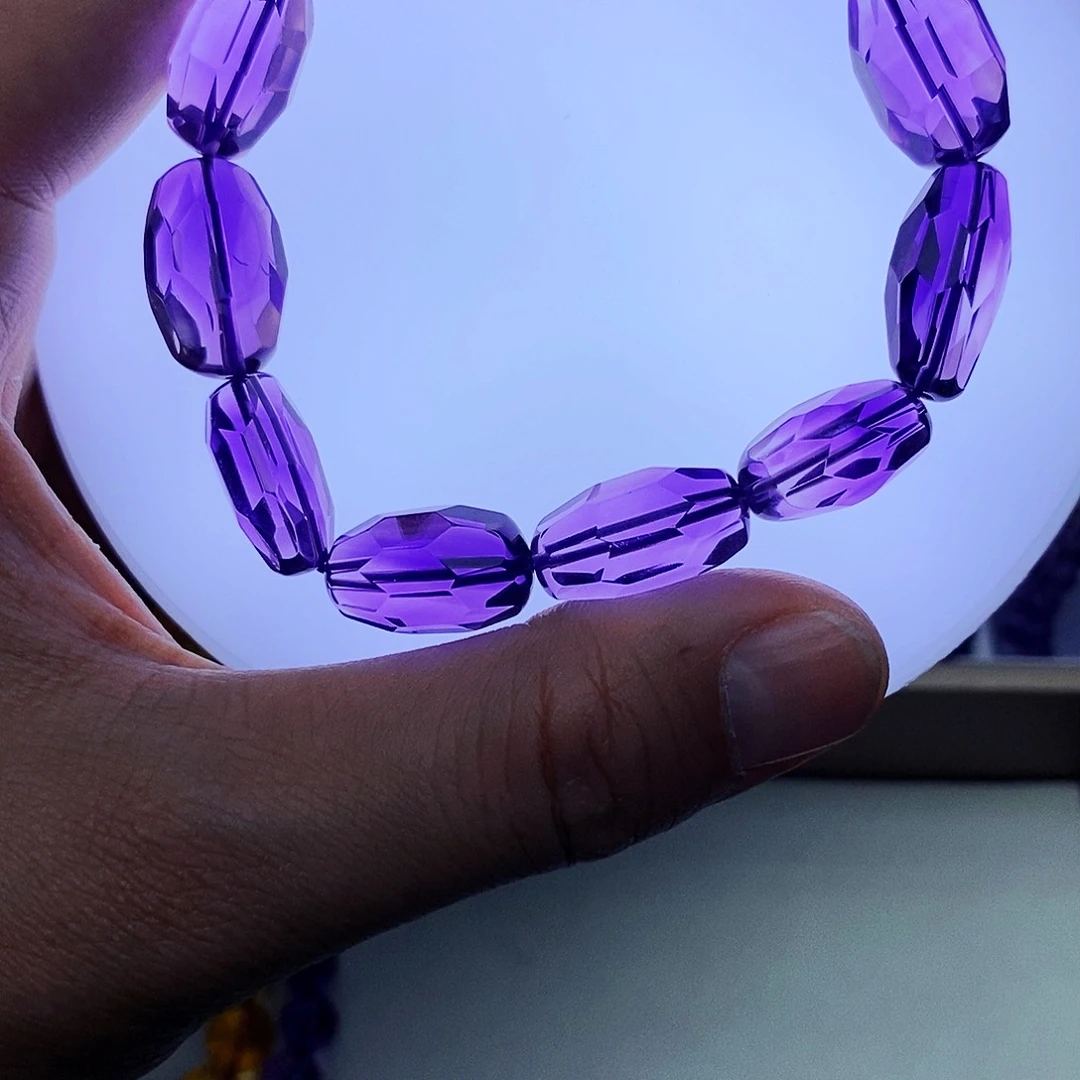 未镶嵌水晶手串天然