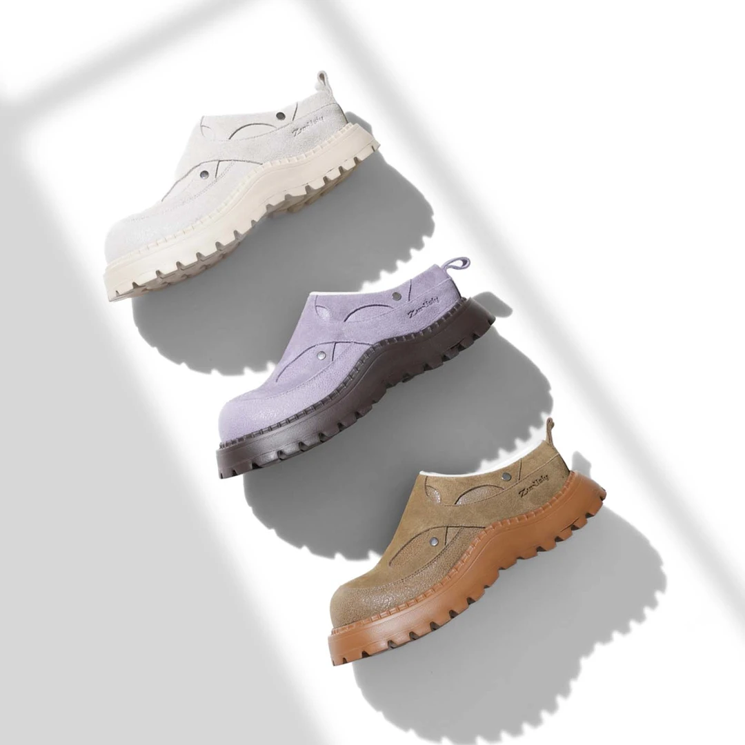 2025春款上新原创首发真皮单鞋敲软敲舒适防滑软底轻便女单鞋5L08