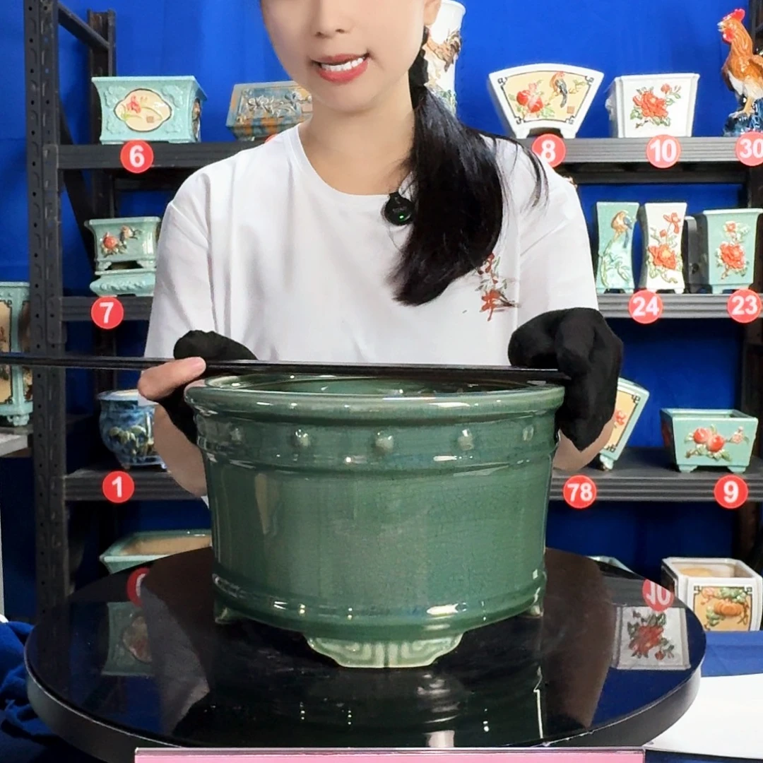 548玉绿瑕疵外口23深度13