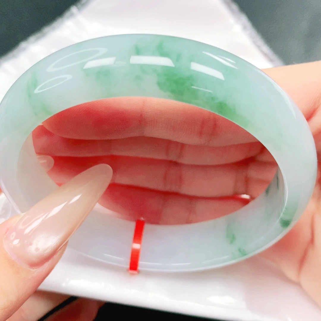 翡翠未镶嵌手镯60