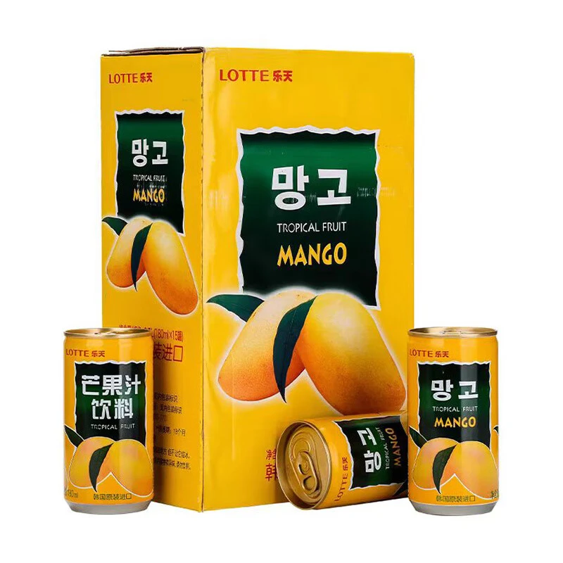 乐天芒果汁饮料180ml*15/箱