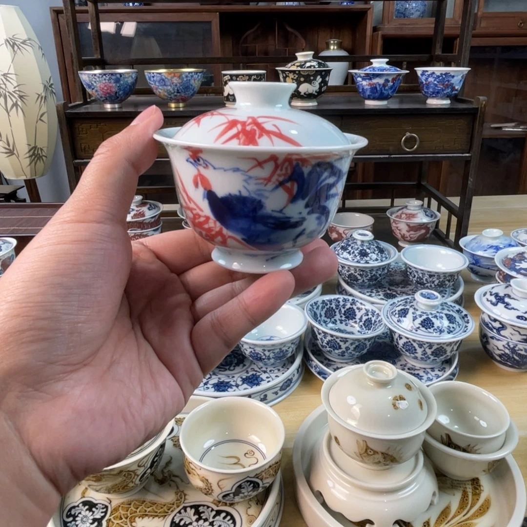 景德镇手工手绘茶具