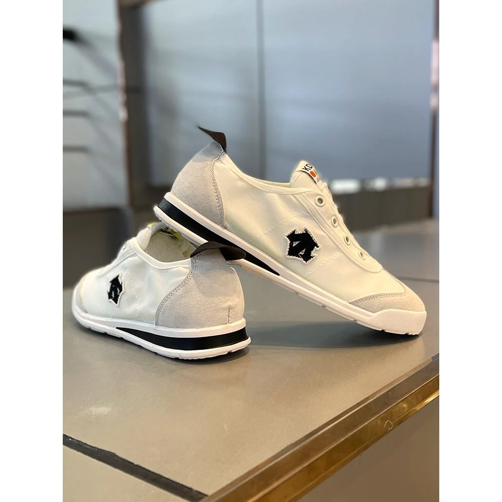 ZaSaFran男鞋夏季时尚布面低帮轻便一脚蹬阿甘潮流百搭运动休闲鞋