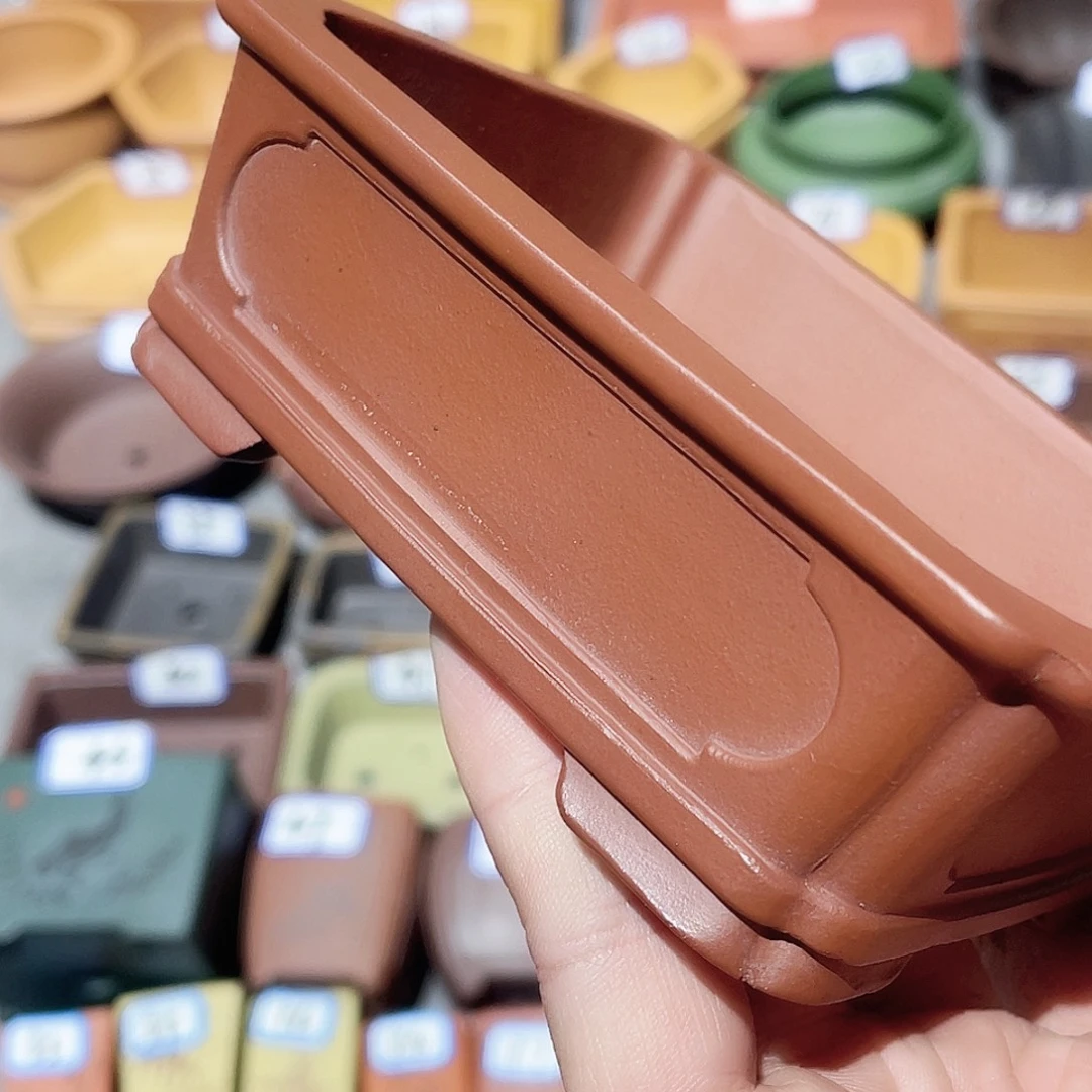 拼***搏紫砂小盆10*8*3cmm