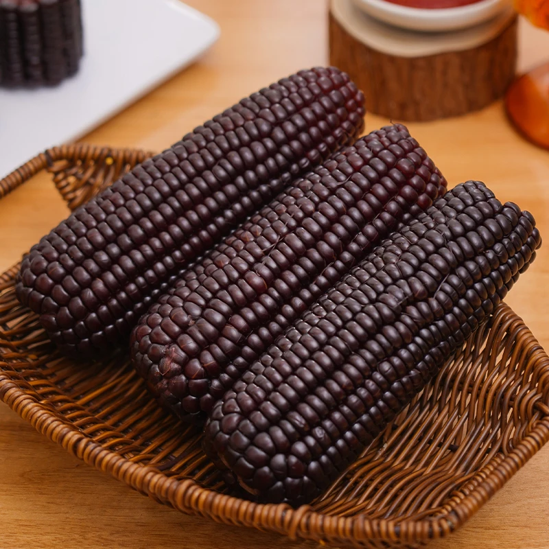 农科336甜糯玉米三粒糯一粒甜天然高叶酸非转4斤黑白混发约6-10根