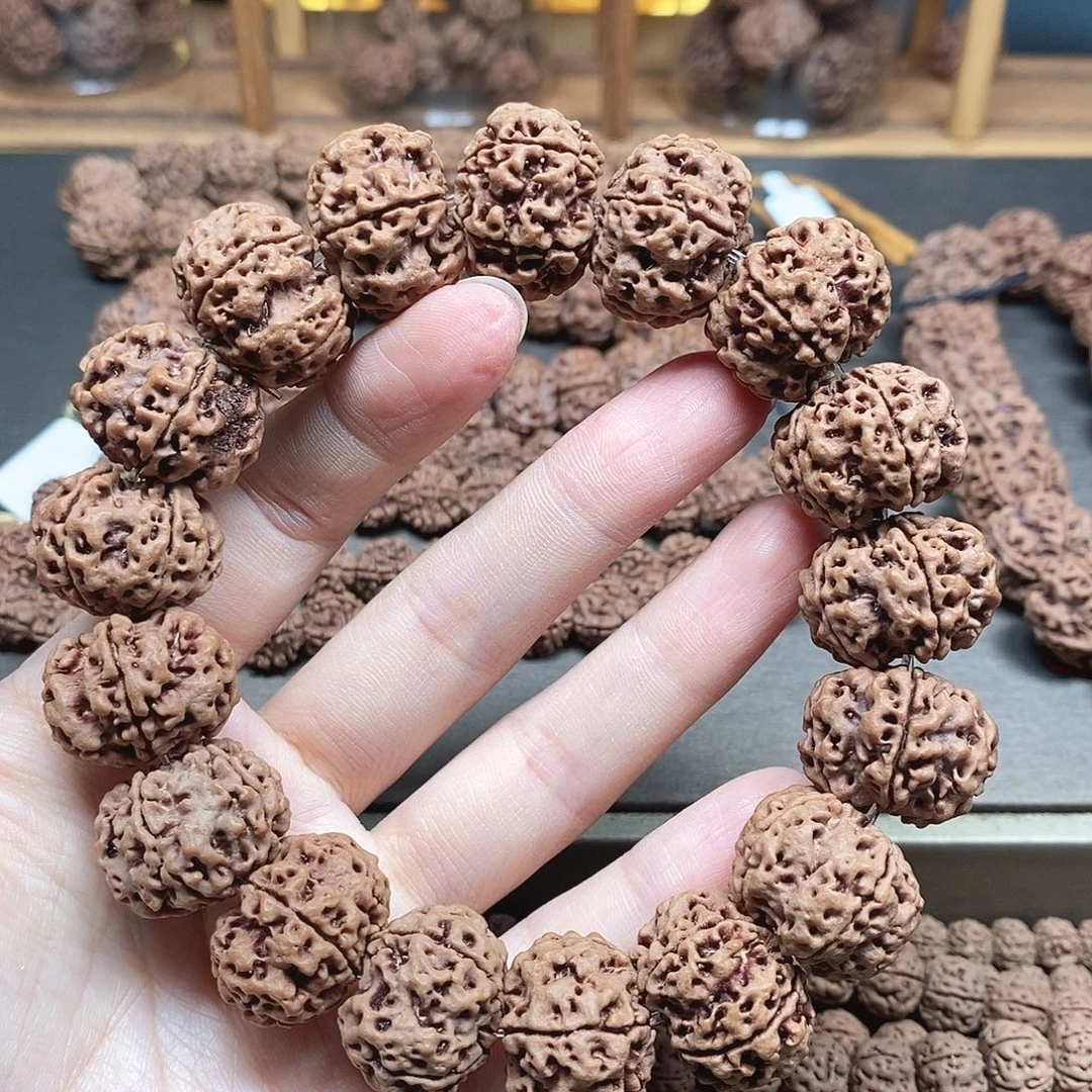 吊坠金刚菩提21mm飞碟梅花543#扇面