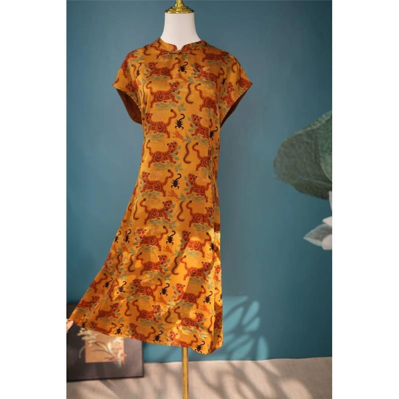 Q03.旗袍女士夏季