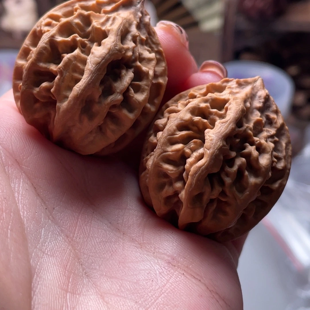 文玩核桃把件楸刀鱼112