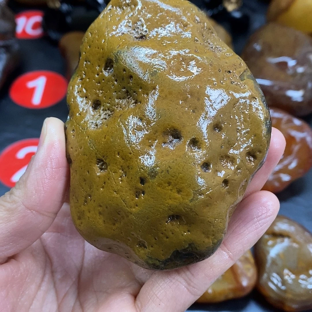 玛瑙/玉髓未镶嵌手把件