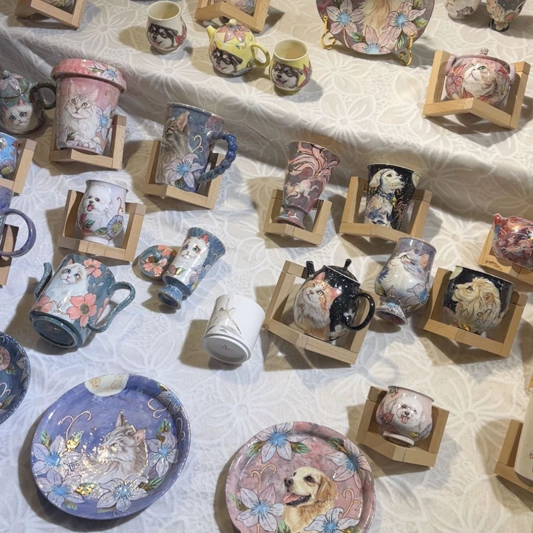 瓷片8807一起逛集市啦