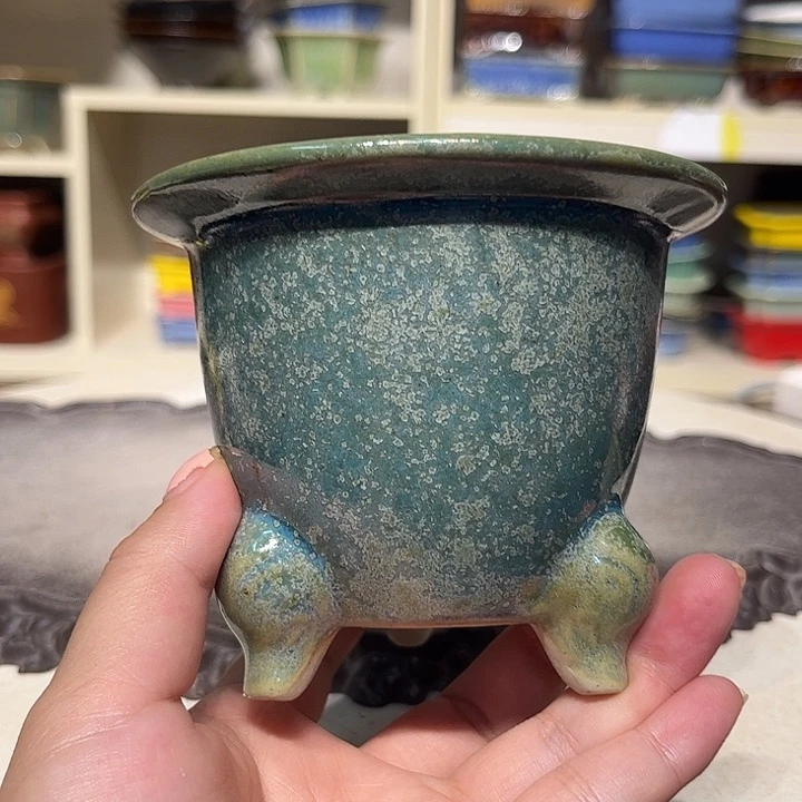 紫砂花盆瑕疵走形9-11