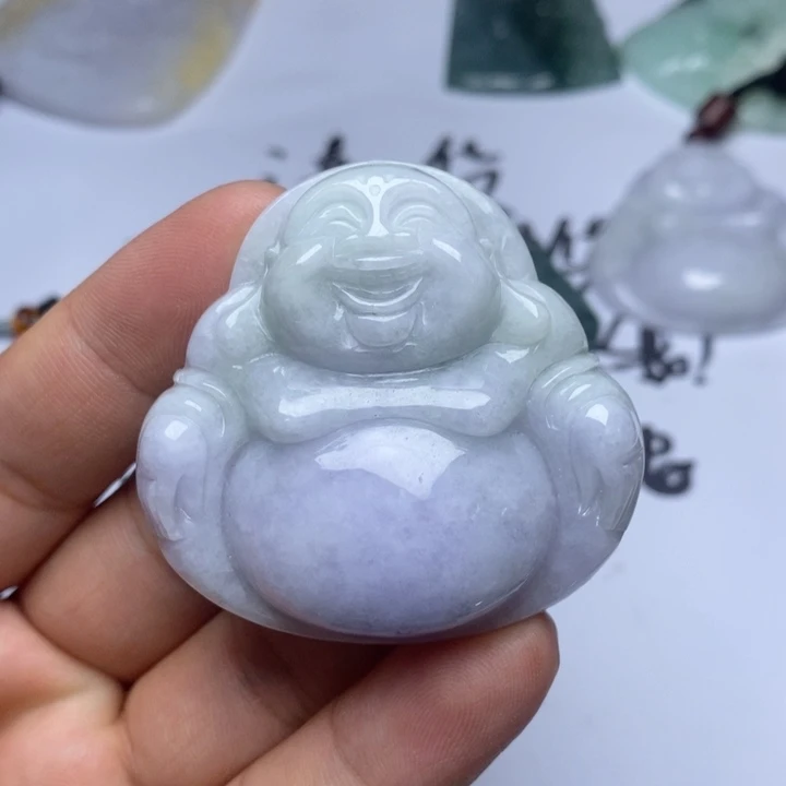 颈饰未镶嵌翡翠微*哟翡翠