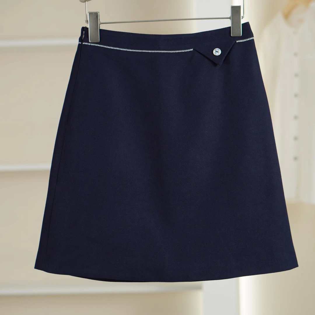 麦迪尚品【当季新款】K1226女装春夏简约A字半身裙品牌撤柜 A3组