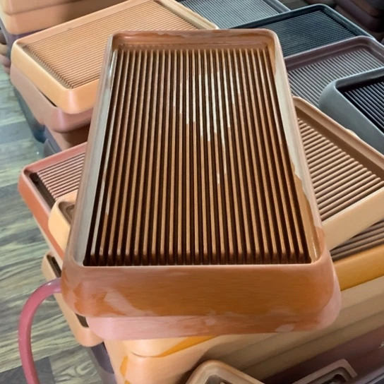 海**空福利精品橙金料子冶边50+30+7cm小黑点89号