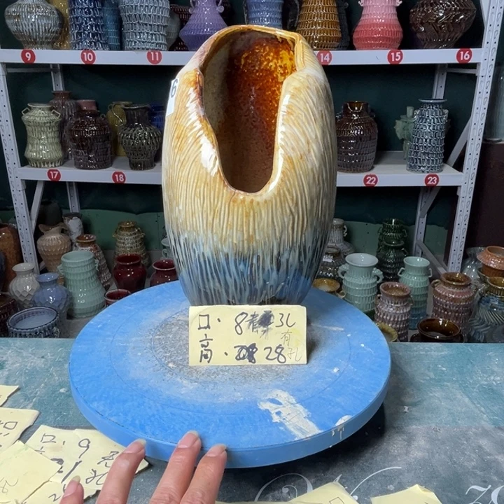 陶景德镇陶瓷花盆花器506