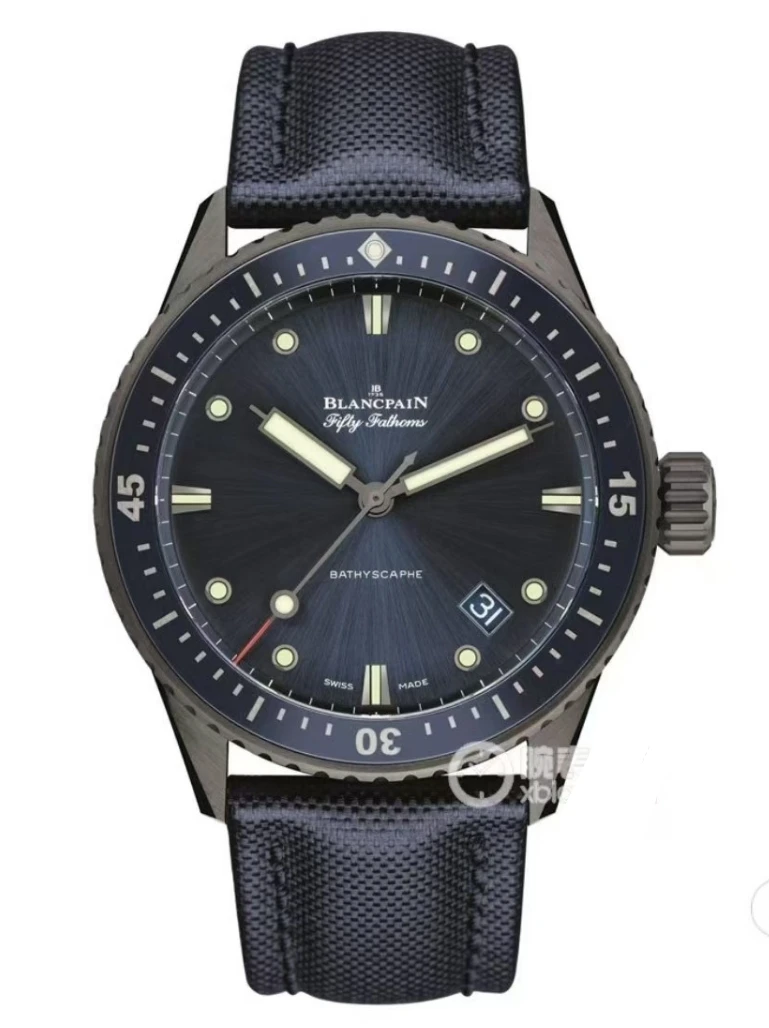 95新 宝珀 绅博/宝珀/5000-0240-O52A/43.6mm/24盒证