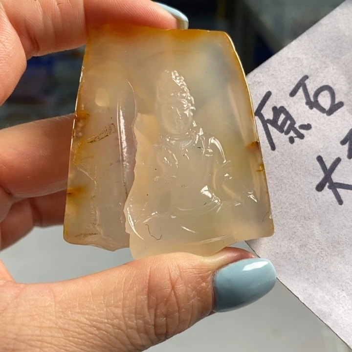 玛瑙/玉髓吊坠(不含链)未镶嵌