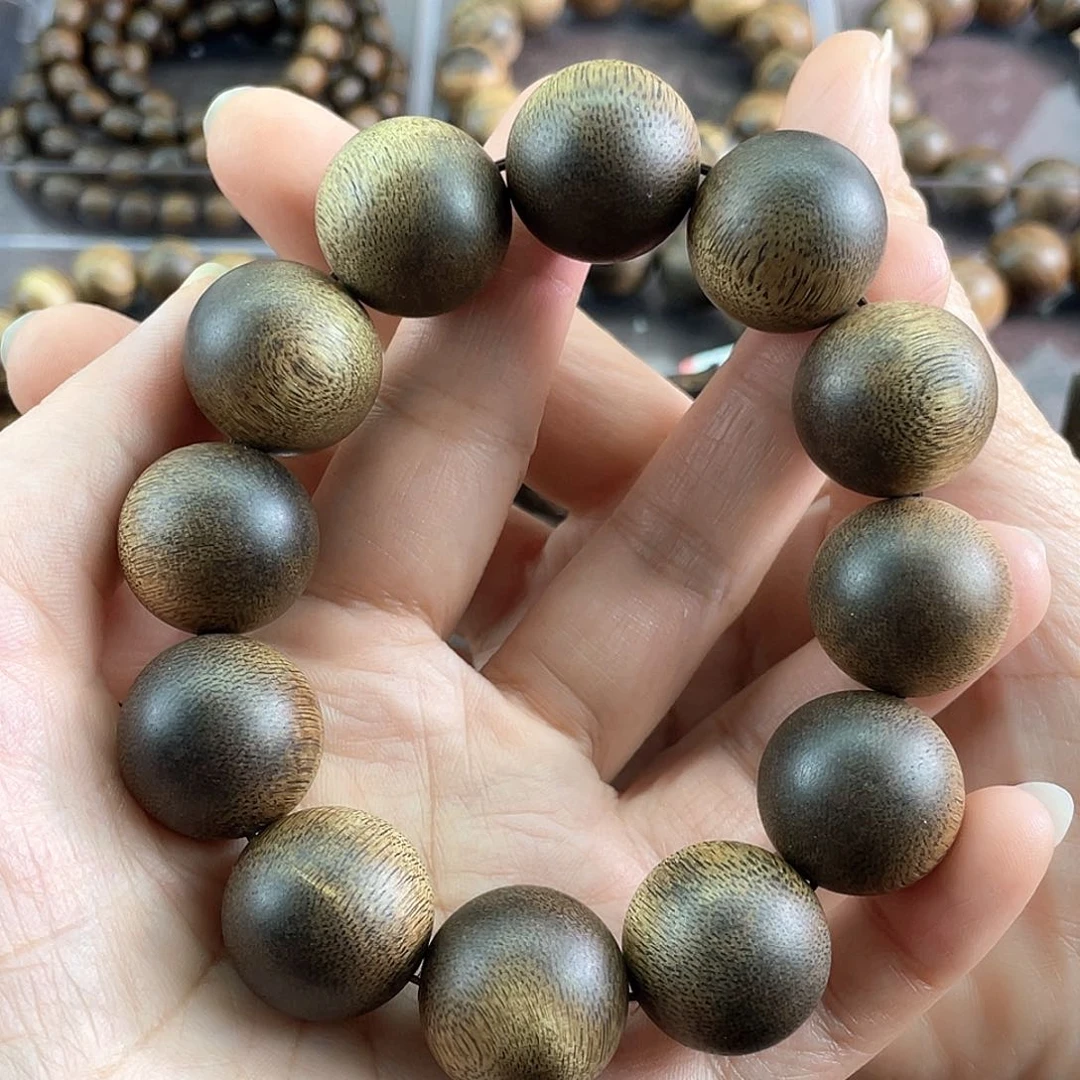 沉香手串踏*行越南芽庄白棋