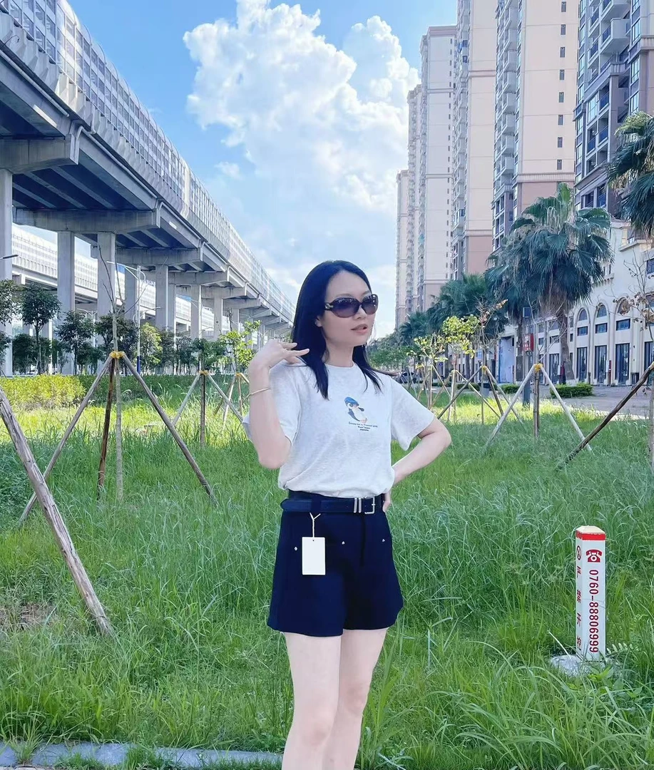 夏季三分裤高腰显瘦女装毛呢薄款休闲裤短裤阔腿裤黑色简约百搭