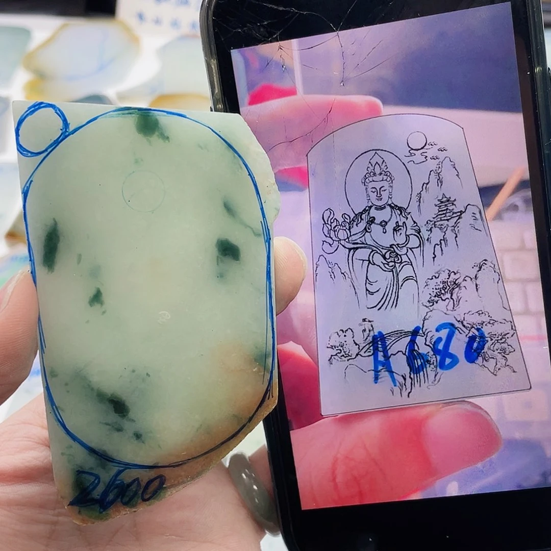 未镶嵌定制翡翠定制