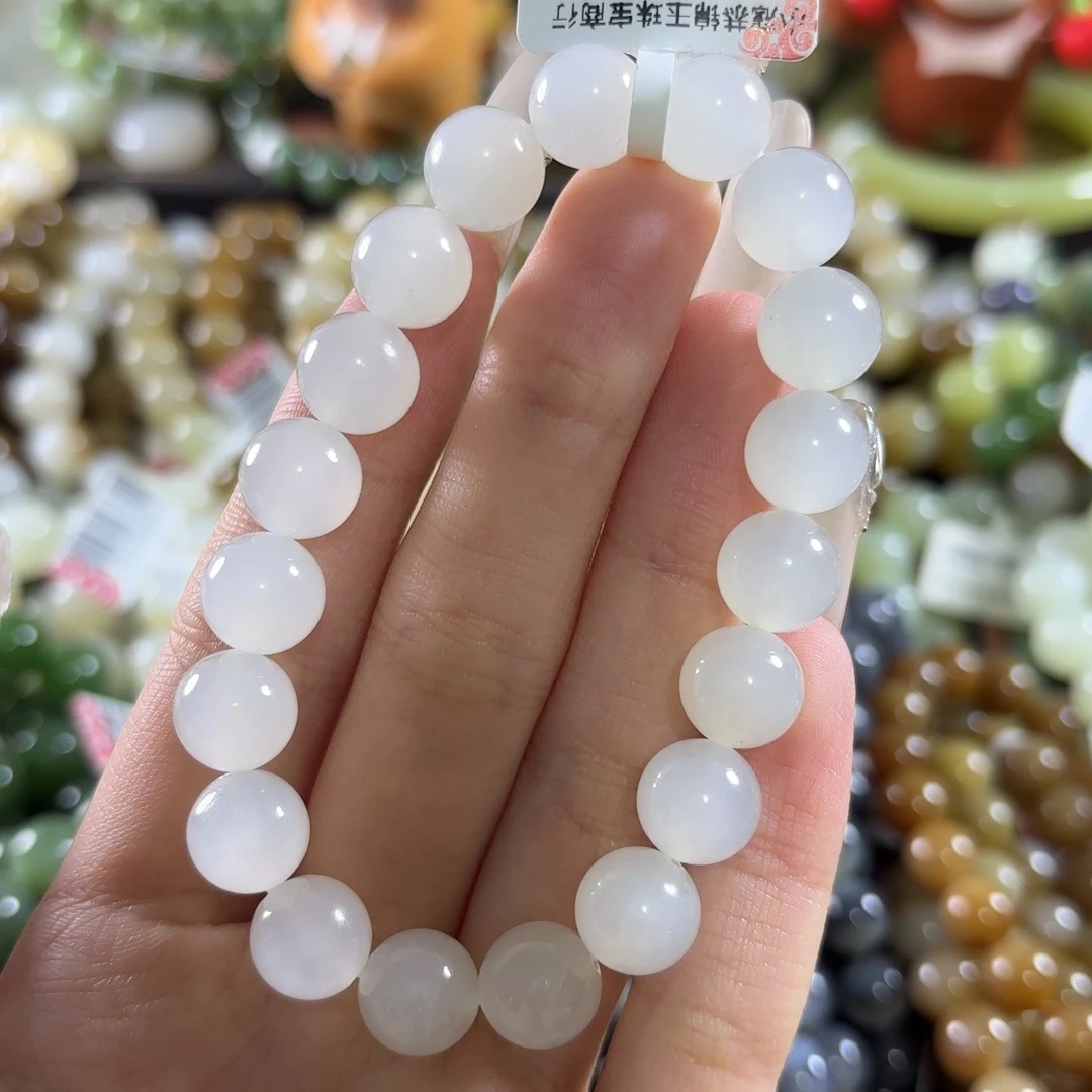 和田玉未镶嵌手链68