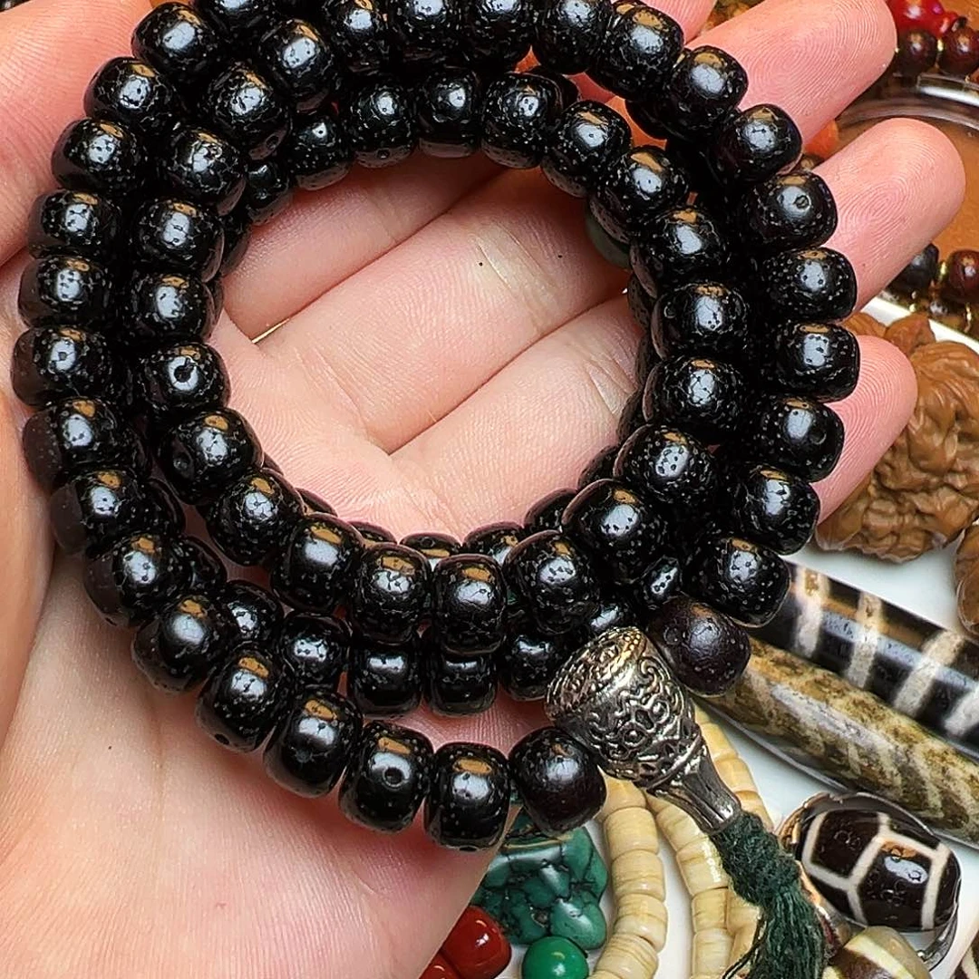 星月菩提吊坠手串