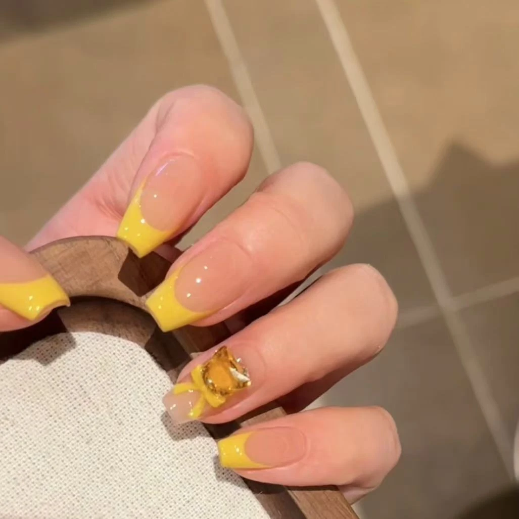 【黄喵喵】逗逗家-法式美甲轻奢显白气质甲片可拆卸穿戴甲