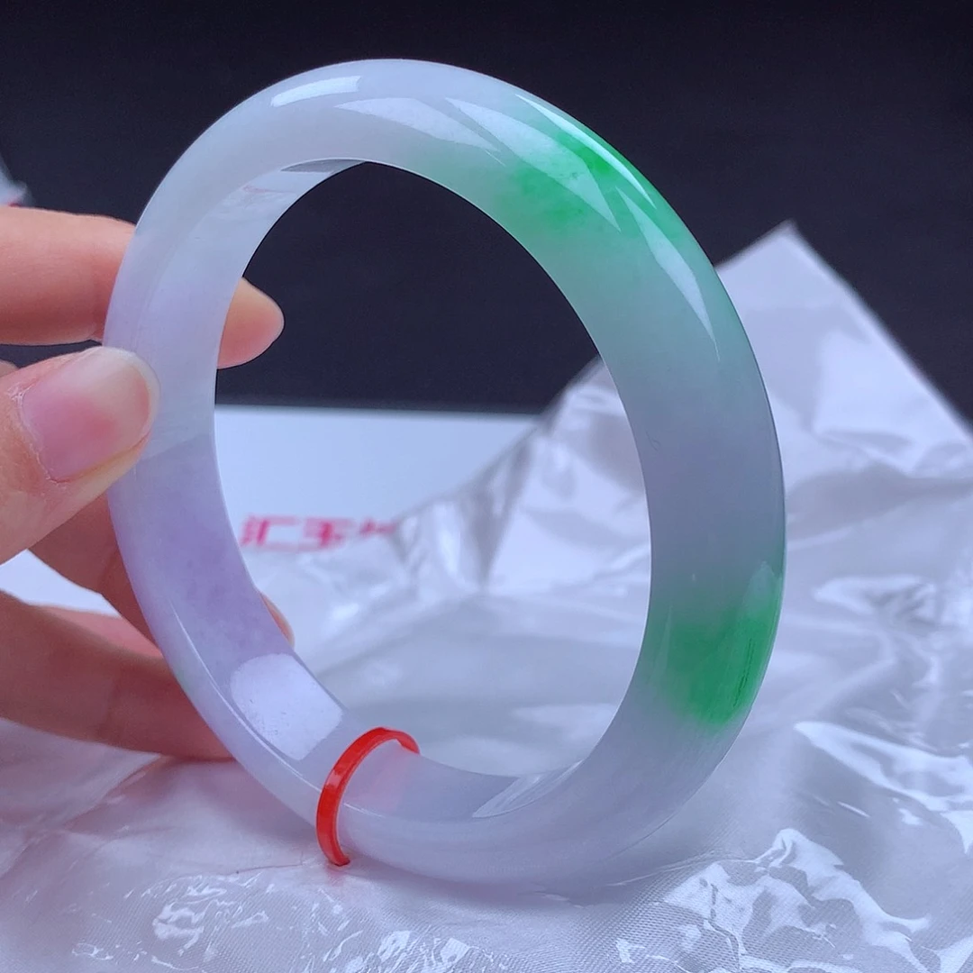 未镶嵌手镯翡翠63.6圈001987