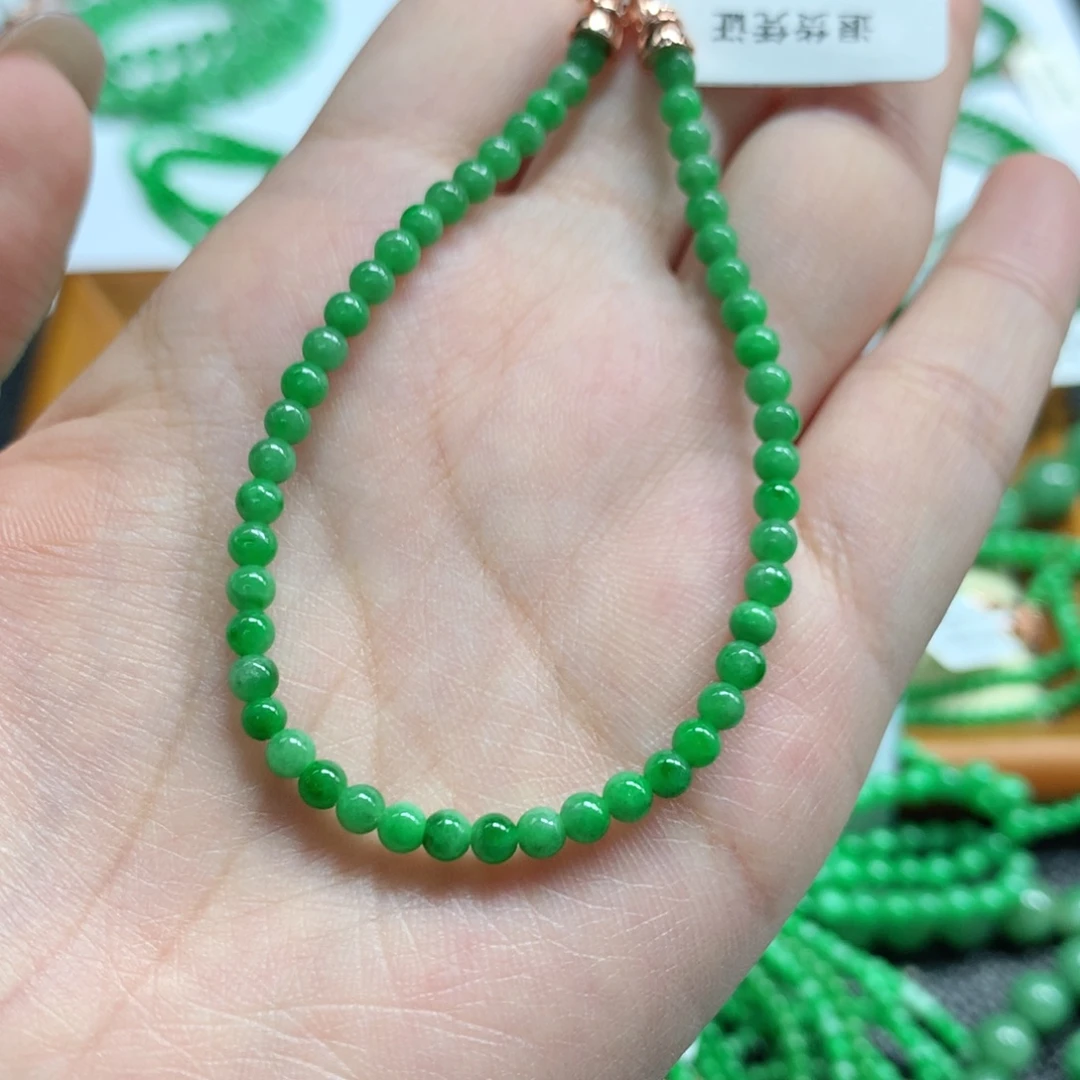 未镶嵌手链翡翠翡翠