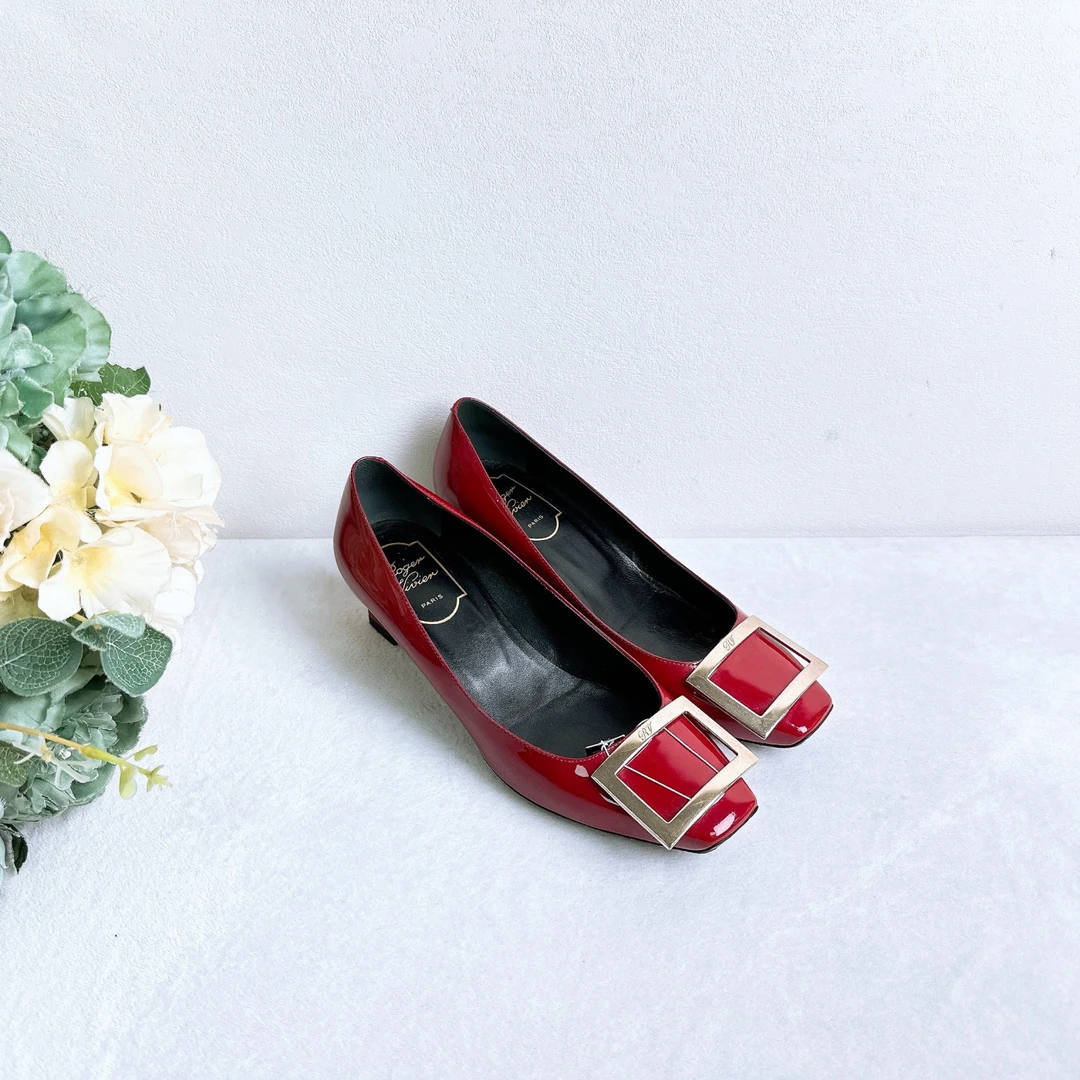 95新 Roger Vivier/罗杰·维威耶 高跟鞋/36.5码/Xspn5120
