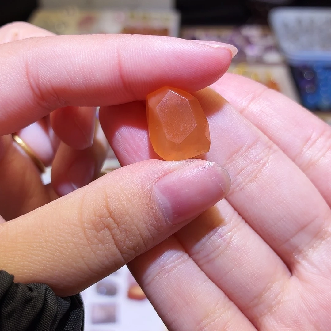 水晶吊坠(不含链)未镶嵌兔毛 随形 打孔定制不退换