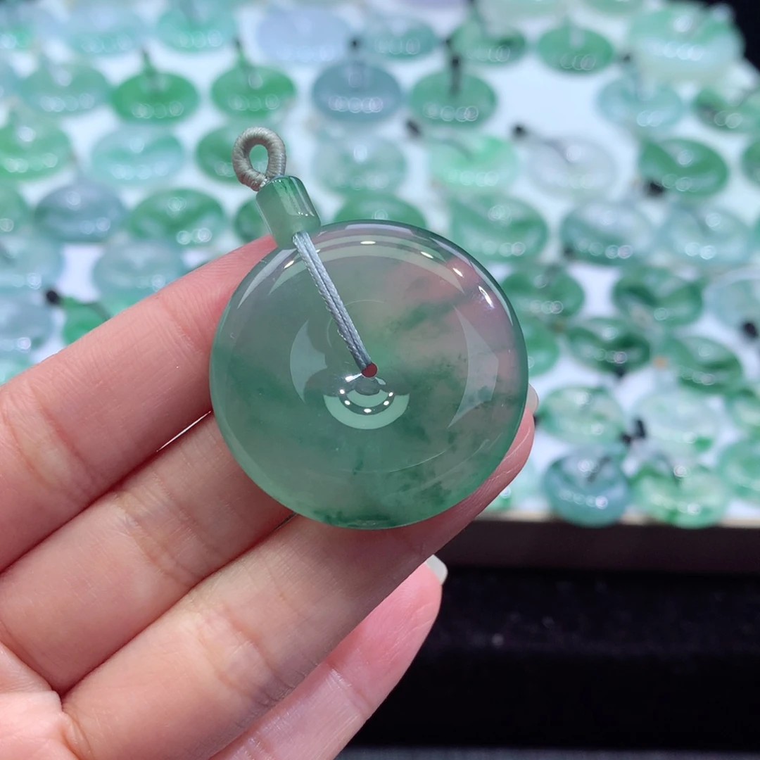 颈饰未镶嵌翡翠63尺寸33.8*5.8