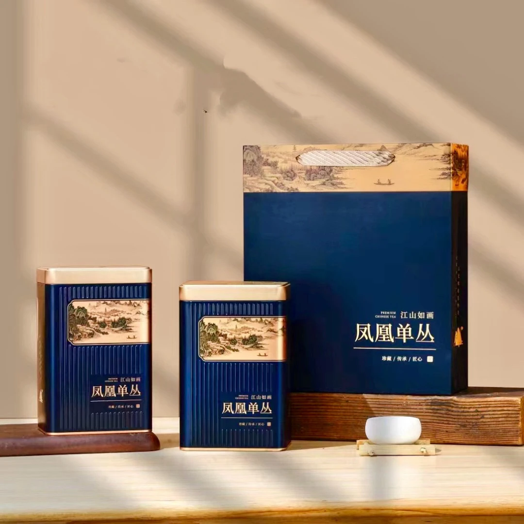 【蓝色古风】浓香单丛回甘潮州功夫茶礼罐装