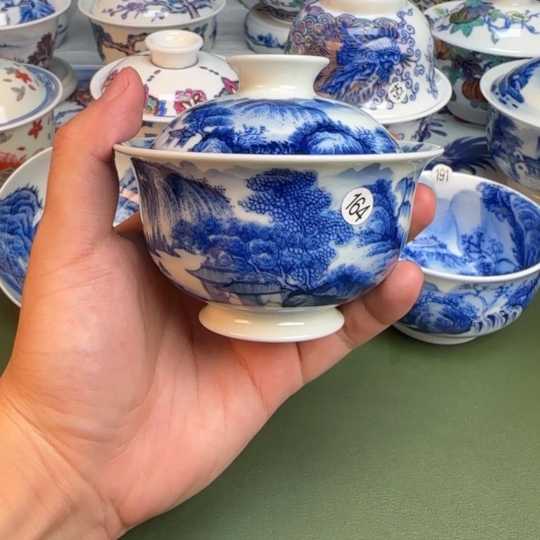 彦祖纯手工手绘茶具164