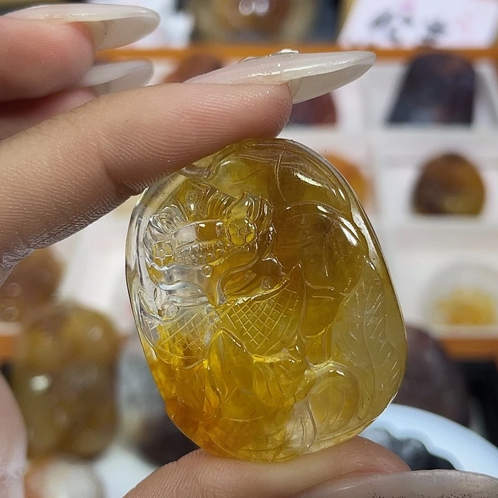 颈饰未镶嵌水晶天然