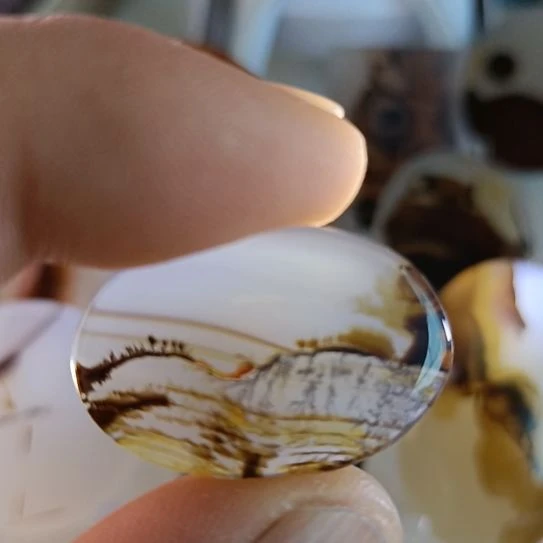 玛瑙/玉髓合金吊坠(不含链)