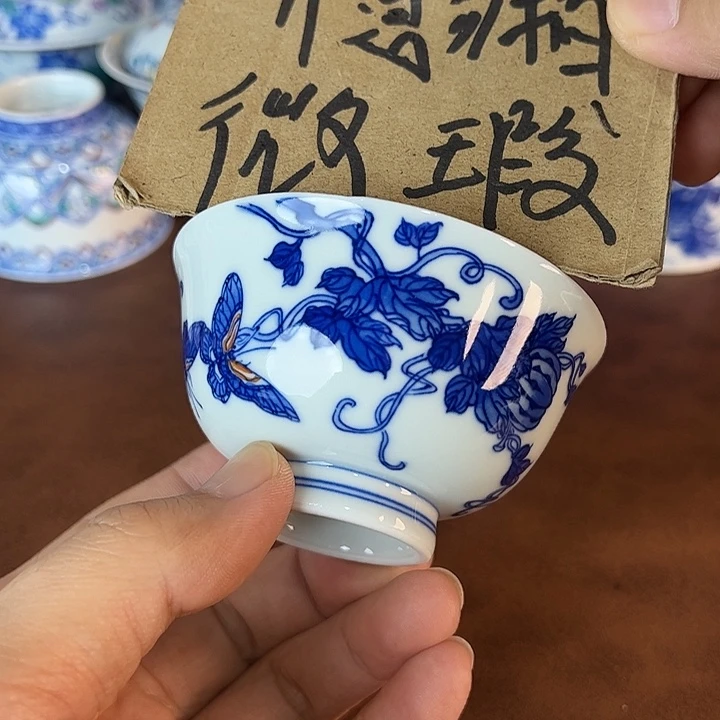 瓷片景德镇全手工手绘陶瓷