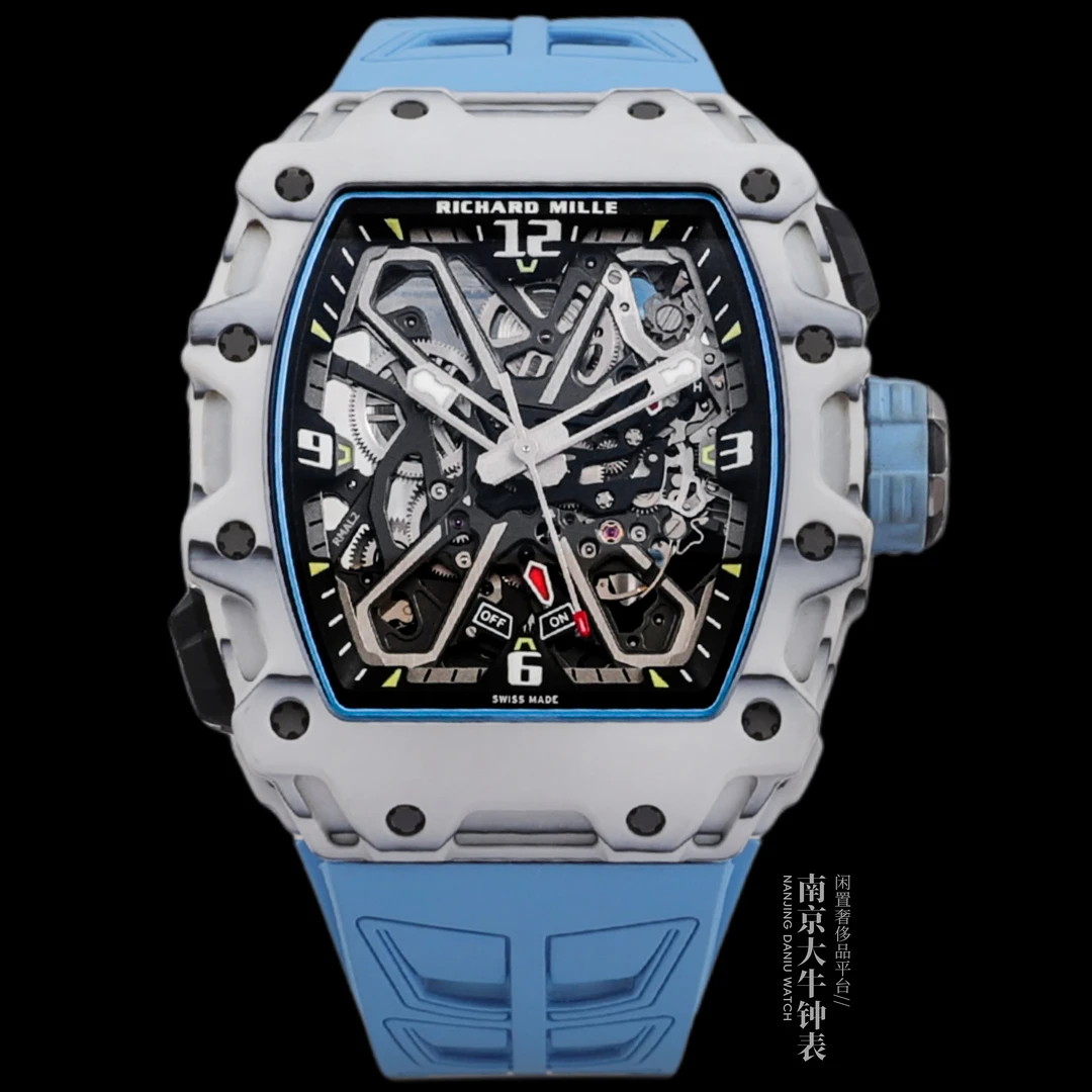 99新 Richard Mille S/理查RM35-03/23年10月全套/43.15×49.95mm
