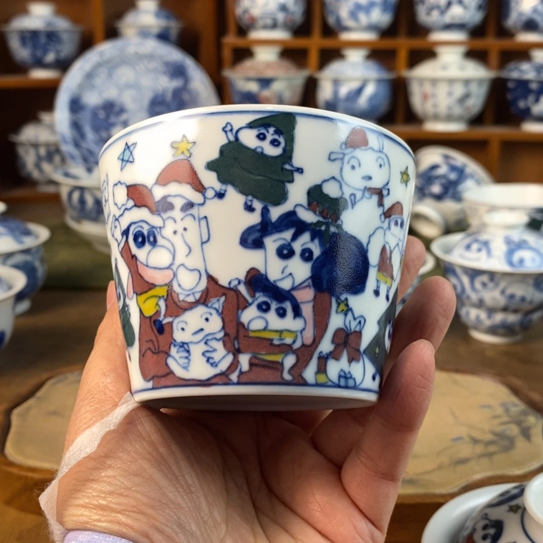 瓷片景德镇陶瓷手绘茶器963